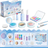 HKM-557971 Kids Makeup Playset - Simulation Dress-Up Game for Girls, Ages 2-9, Plastic Toy Set