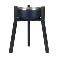 HKM-558035 Adjustable Iron Dog Bowl with Single Round Tube Bracket