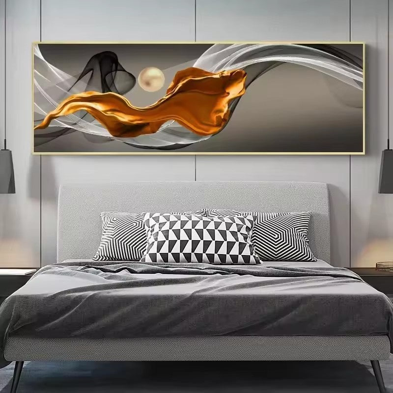 HKM-558099 HD City Night Scene Canvas Painting - Modern Simplicity Art for Home Decor, Multiple Sizes Available