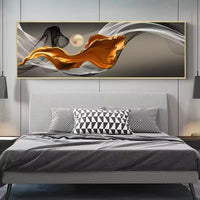 HKM-558099 HD City Night Scene Canvas Painting - Modern Simplicity Art for Home Decor, Multiple Sizes Available