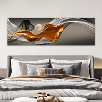 HKM-558099 HD City Night Scene Canvas Painting - Modern Simplicity Art for Home Decor, Multiple Sizes Available