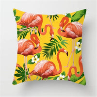 HKM-558227 Chinese Classic Floral Cushion Cover - 45x45cm Chemical Fiber Pillowcase