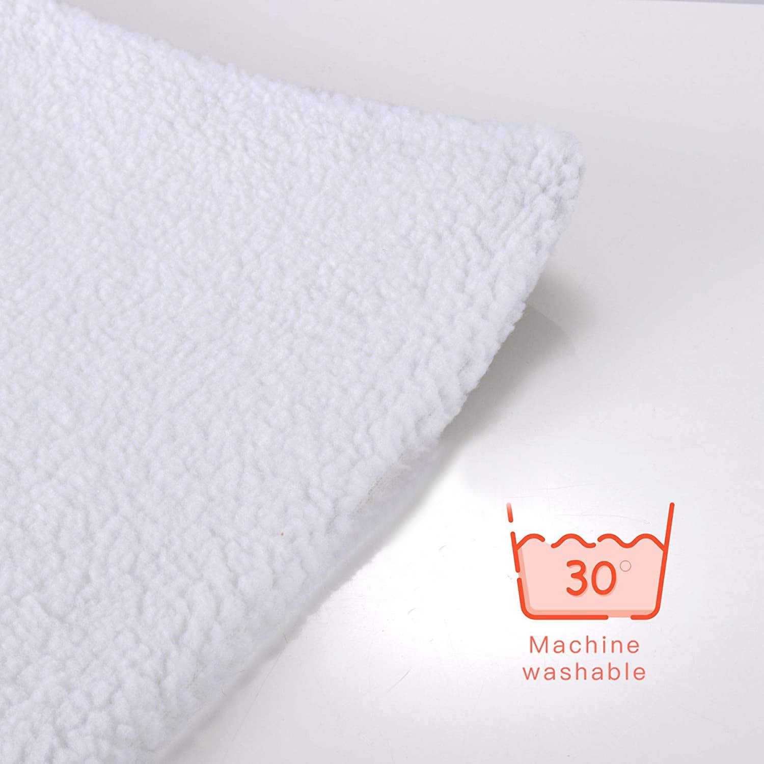HKM-558355 Self-Heating Pet Bed Cushion Mat with Berber Fleece for Dogs and Cats, 60x45CM