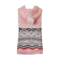HKM-558419 Classic Diamond Pattern Acrylic Pet Sweater in Green, Blue, and Pink - Sizes XS to XL