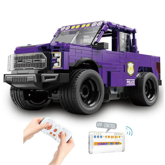 KTX-558739 Remote Control Truck Building Blocks Set - 345 Pieces Educational STEM Toy for Ages 8 and Up