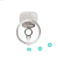 HKM-558739 Smart Wearable Breast Pump - Cordless, Portable, 250ml Capacity, Quiet Operation with Adjustable Bra Set and Accessories