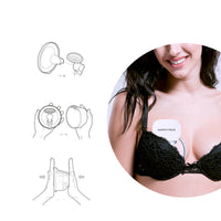 HKM-558739 Smart Wearable Breast Pump - Cordless, Portable, 250ml Capacity, Quiet Operation with Adjustable Bra Set and Accessories