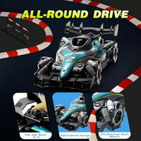 HKM-558803 1:12 Remote Control Drift Car with Spray Function, High-Speed Stunt Vehicle for Kids and Beginners