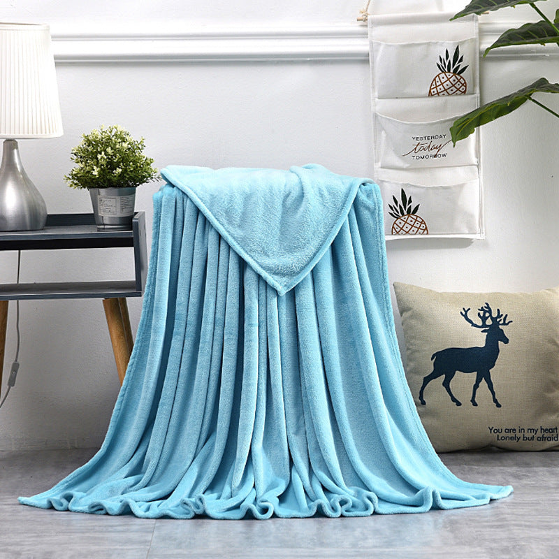 HKM-558931 Coral Flannel Blanket for Cozy Home Decor - First Class Quality Carpet