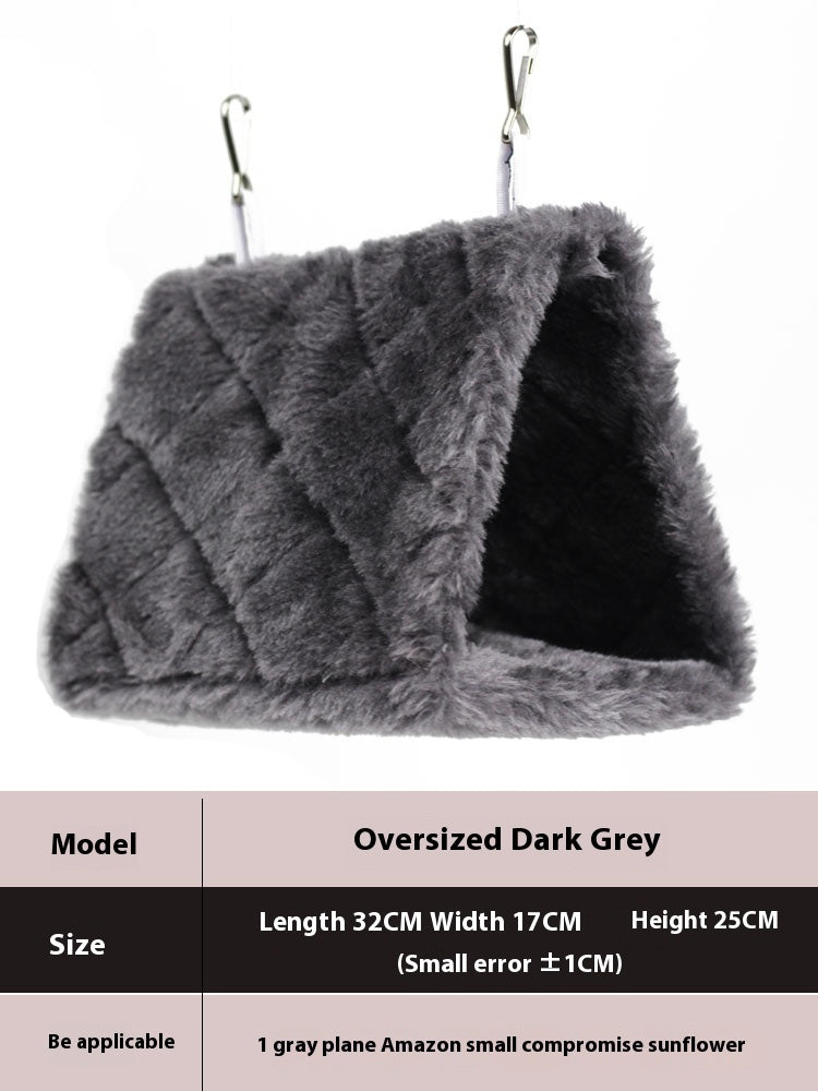 HKM-558931 Universal Thermal Insulation Bird's Nest Hammock with Cotton Fabric and Reinforced Plastic Mat