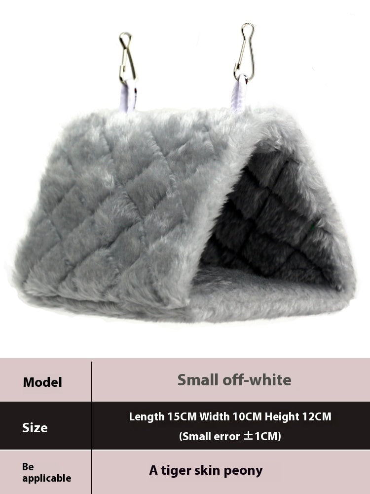 HKM-558931 Universal Thermal Insulation Bird's Nest Hammock with Cotton Fabric and Reinforced Plastic Mat