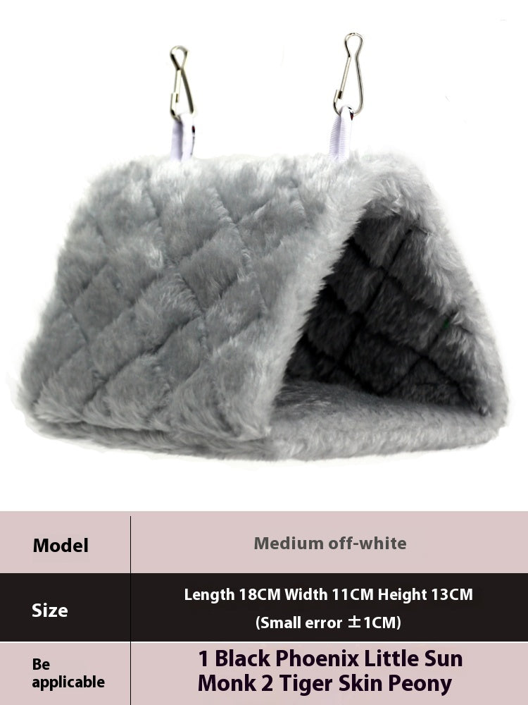 HKM-558931 Universal Thermal Insulation Bird's Nest Hammock with Cotton Fabric and Reinforced Plastic Mat
