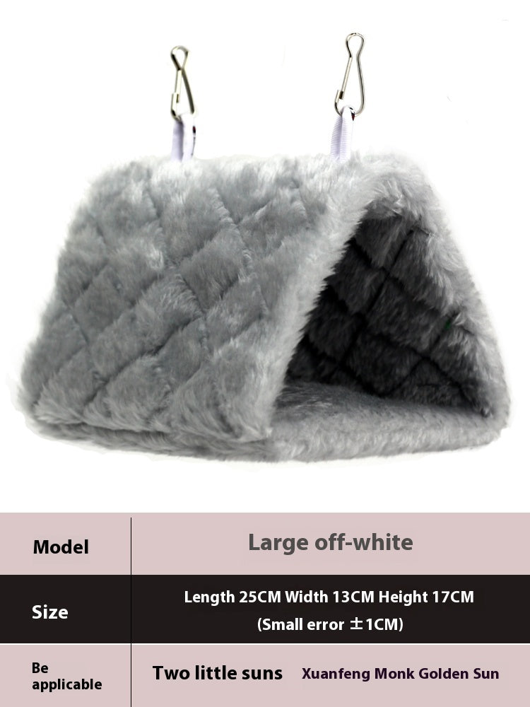 HKM-558931 Universal Thermal Insulation Bird's Nest Hammock with Cotton Fabric and Reinforced Plastic Mat