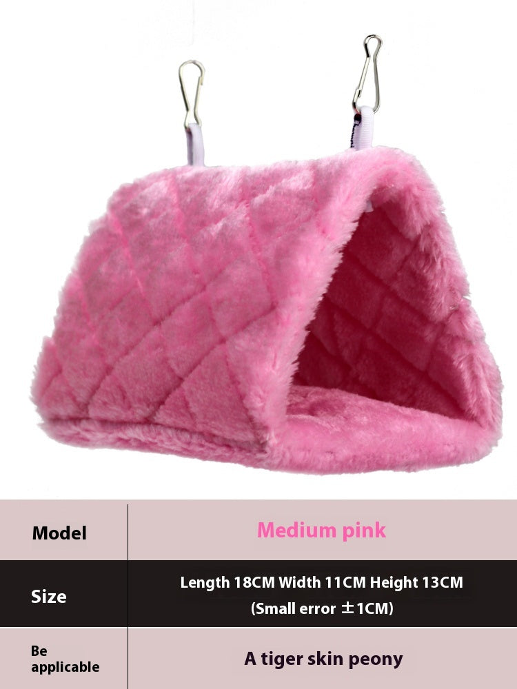 HKM-558931 Universal Thermal Insulation Bird's Nest Hammock with Cotton Fabric and Reinforced Plastic Mat