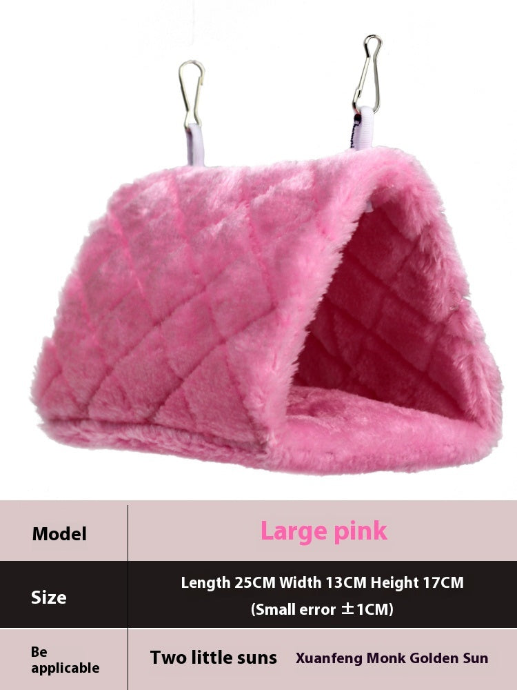HKM-558931 Universal Thermal Insulation Bird's Nest Hammock with Cotton Fabric and Reinforced Plastic Mat