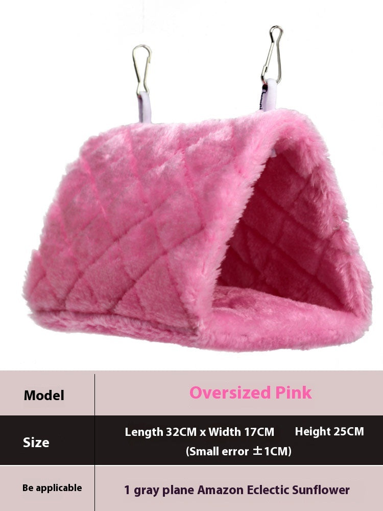 HKM-558931 Universal Thermal Insulation Bird's Nest Hammock with Cotton Fabric and Reinforced Plastic Mat