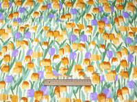 HKM-558995 Floral Cotton Twill Fabric - 100% Cotton, Animal Print, 160cm Wide, Multiple Colors