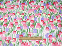 HKM-558995 Floral Cotton Twill Fabric - 100% Cotton, Animal Print, 160cm Wide, Multiple Colors