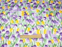 HKM-558995 Floral Cotton Twill Fabric - 100% Cotton, Animal Print, 160cm Wide, Multiple Colors