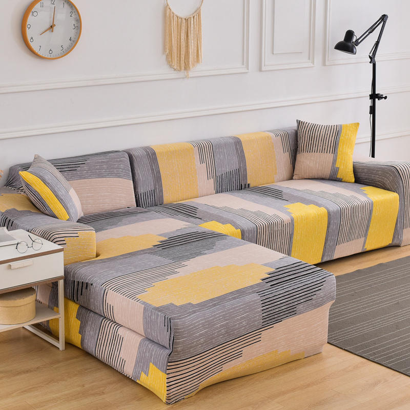 HKM-559059 All-Inclusive Elastic Fabric Sofa Cover in Modern Designs for Living Spaces