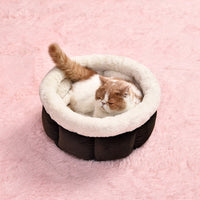 HKM-559187 Cozy Plush Pet Nest for Comfortable Resting - Size 46x40x23cm