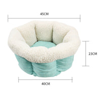 HKM-559187 Cozy Plush Pet Nest for Comfortable Resting - Size 46x40x23cm