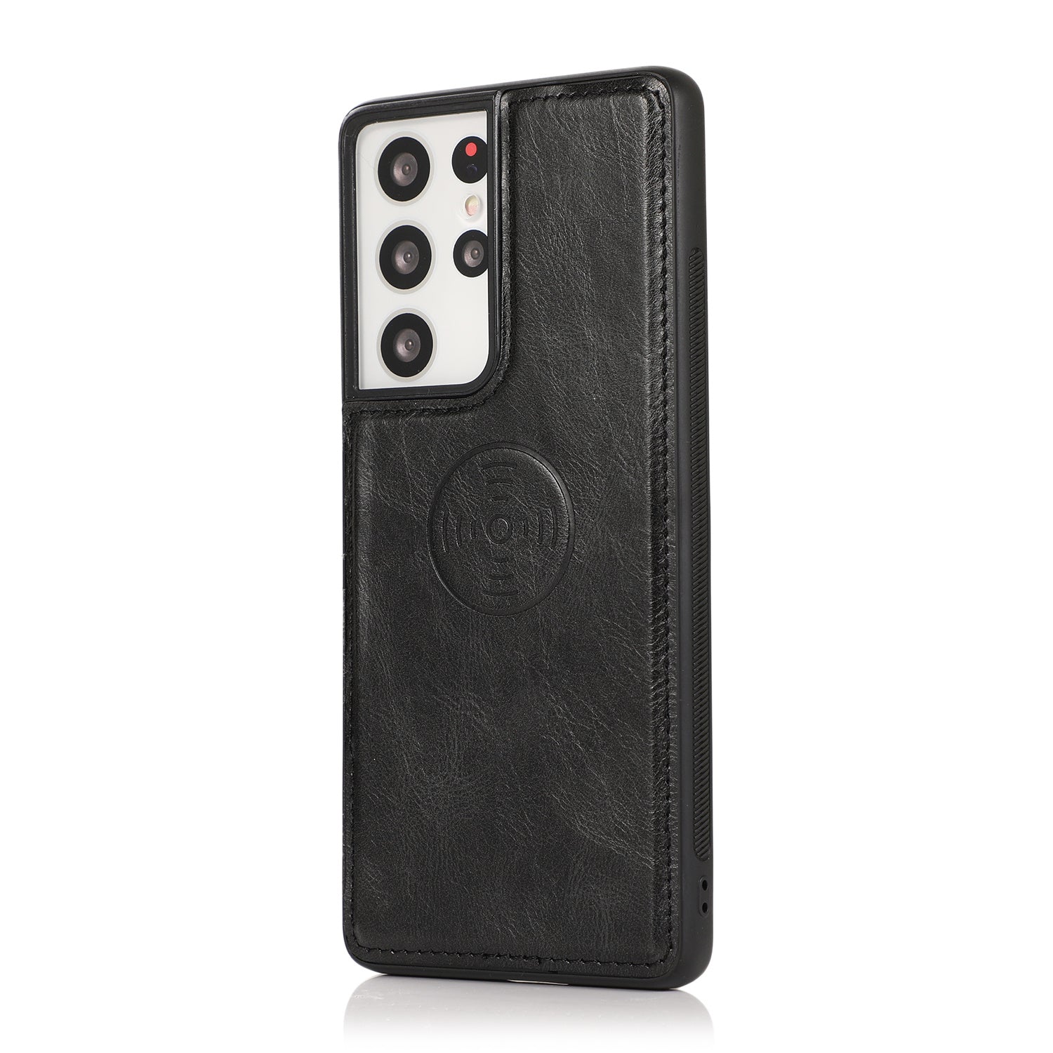 HKM-559251 Two-in-One Wallet Style Multi-Function Card Mobile Phone Holster for Samsung