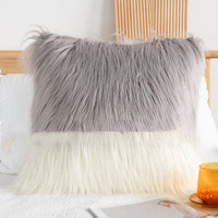 HKM-559443 Living Room Plush Pillow Cushion - 45x45cm, Gradient Colors, Soft Fabric Options