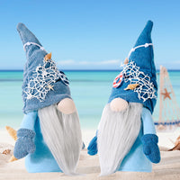 HKM-559443 Ocean Rudolph Faceless Doll - Fabric Ocean Ornament, 30cm x 9cm x 8cm
