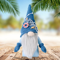 HKM-559443 Ocean Rudolph Faceless Doll - Fabric Ocean Ornament, 30cm x 9cm x 8cm