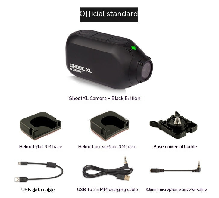 HKM-559507 Smart Outdoor Mobile Camera with Driving Recorder and Accessory Kit