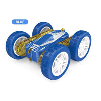 HKM-559571 Double-Sided 2.4G RC Stunt Car with Lights and Spray, 360° Rotation, Remote Control, for Ages 5 and Up