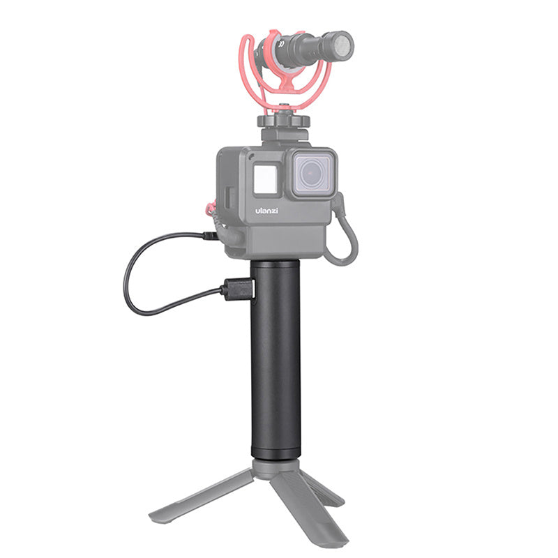 HKM-559699 Portable Aluminum Alloy Charging Handle with 6800mAh Battery Capacity - 12.5cm x 3.2cm