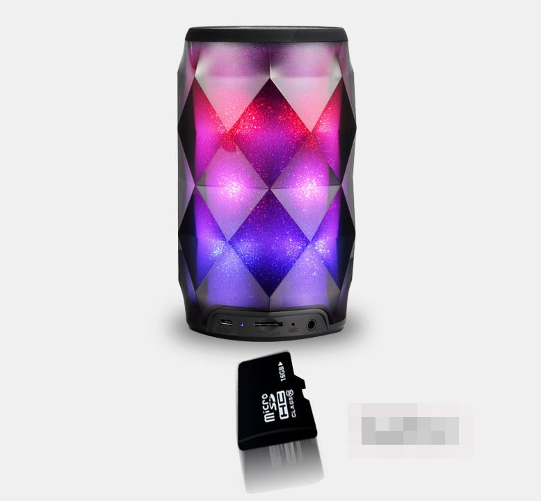 HKM-560019 Colorful Crystal Coke Can Lantern with Bluetooth Speaker and TF Card Support