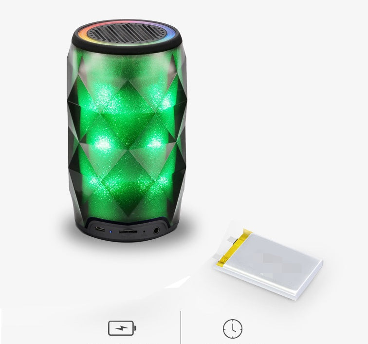 HKM-560019 Colorful Crystal Coke Can Lantern with Bluetooth Speaker and TF Card Support