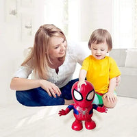HKM-560147 Electric Dancing Robot with Light & Sound - Interactive Educational Toy for Kids