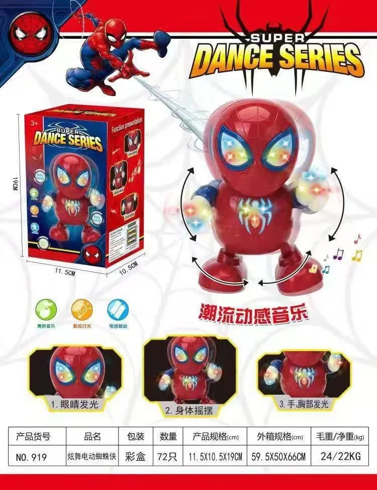 HKM-560147 Electric Dancing Robot with Light & Sound - Interactive Educational Toy for Kids