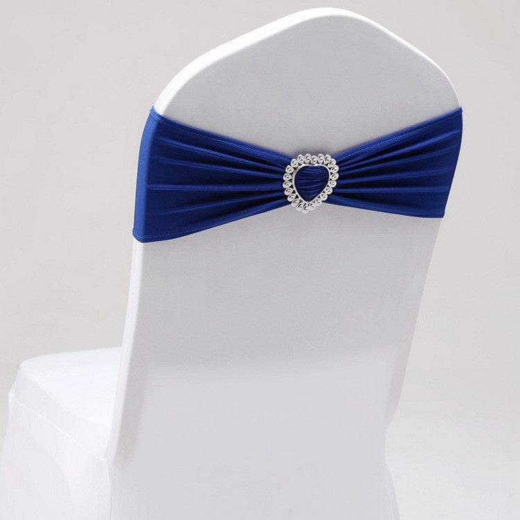 HKM-560211 Heart-Shaped Elastic Chair Cover with Clip for Backrest 36-48cm