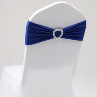 HKM-560211 Heart-Shaped Elastic Chair Cover with Clip for Backrest 36-48cm