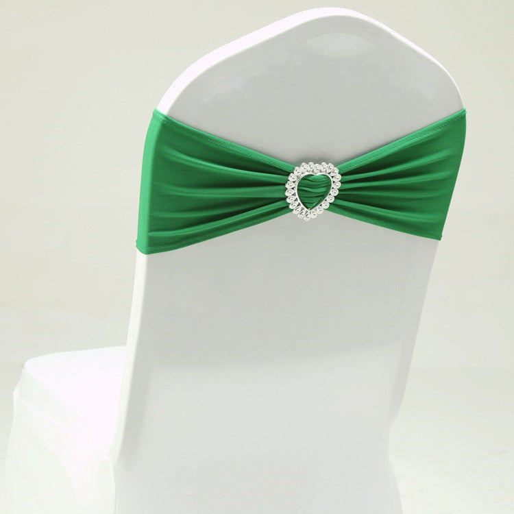 HKM-560211 Heart-Shaped Elastic Chair Cover with Clip for Backrest 36-48cm