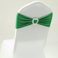 HKM-560211 Heart-Shaped Elastic Chair Cover with Clip for Backrest 36-48cm