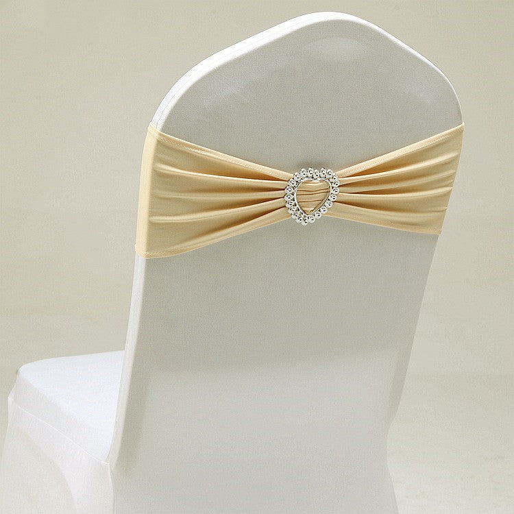 HKM-560211 Heart-Shaped Elastic Chair Cover with Clip for Backrest 36-48cm