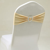 HKM-560211 Heart-Shaped Elastic Chair Cover with Clip for Backrest 36-48cm