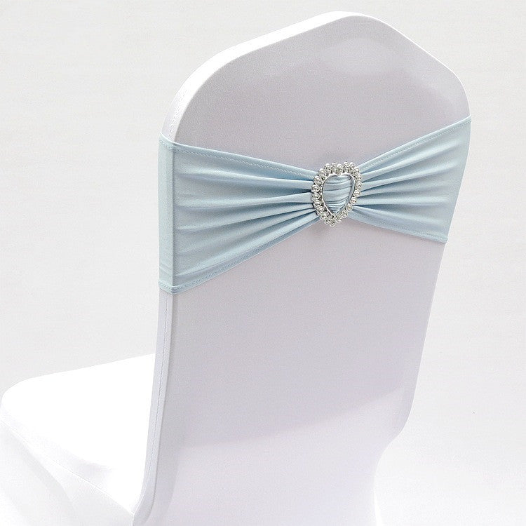 HKM-560211 Heart-Shaped Elastic Chair Cover with Clip for Backrest 36-48cm