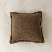 HKM-560275 Solid Color Plush Pillow Cushion for Sofa and Bedside - 45x45cm