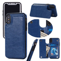 HKM-560403 Protective Leather Case for iPhone XS with All-Inclusive Edge Design