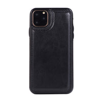 HKM-560403 Protective Leather Case for iPhone XS with All-Inclusive Edge Design