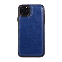 HKM-560403 Protective Leather Case for iPhone XS with All-Inclusive Edge Design