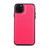 HKM-560403 Protective Leather Case for iPhone XS with All-Inclusive Edge Design