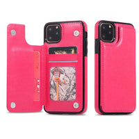 HKM-560403 Protective Leather Case for iPhone XS with All-Inclusive Edge Design
